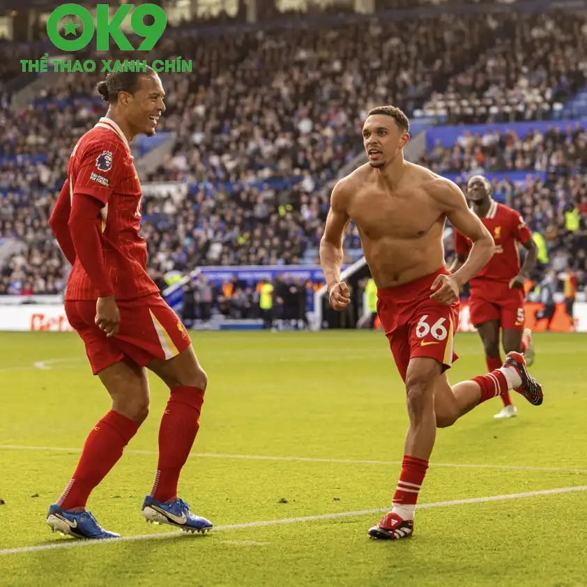 Van Dijk cùng các đồng đội chỉ còn cách chức Vô địch đúng 2 trận thắng nữa. (Ảnh: Internet) Van Dijk cùng các đồng đội chỉ còn cách chức Vô địch đúng 2 trận thắng nữa. (Ảnh: Internet)